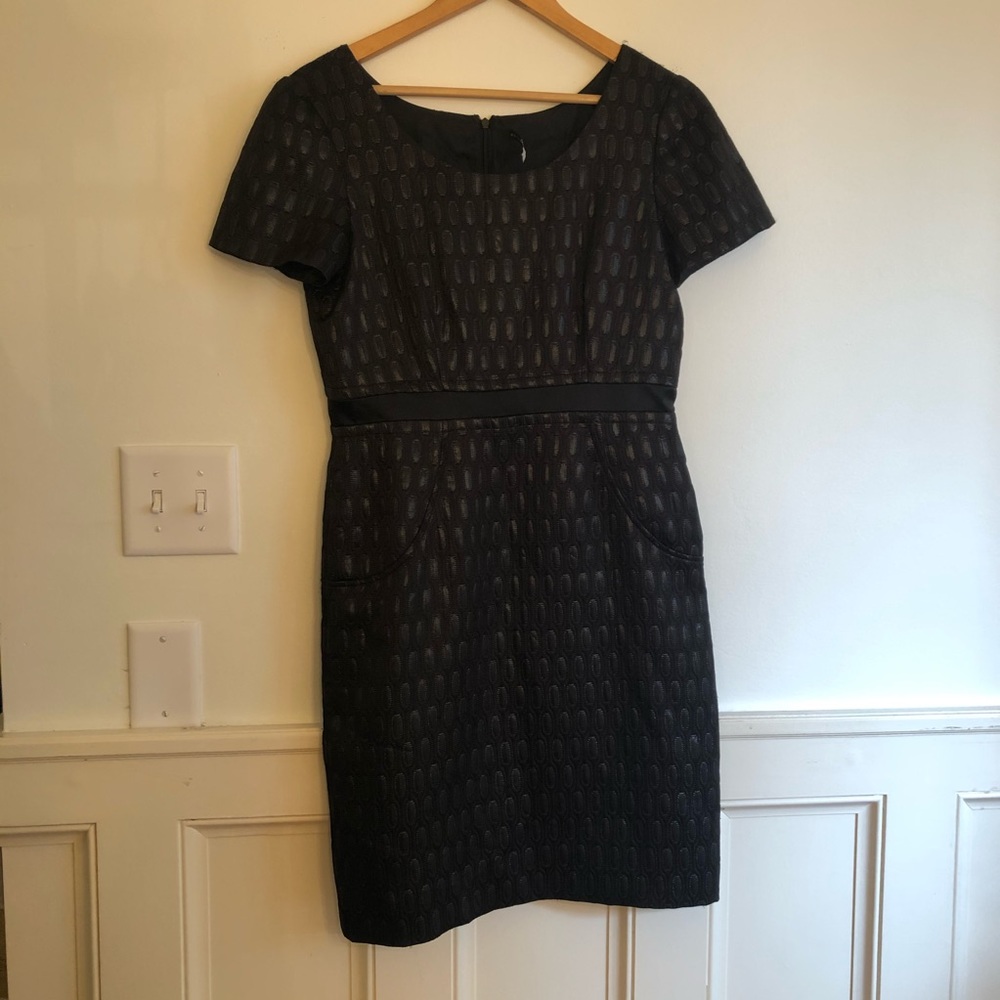 Black Shimmery Antonio Melani Cocktail Dress